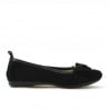 Kinderschuhe 141 schwarz Velours