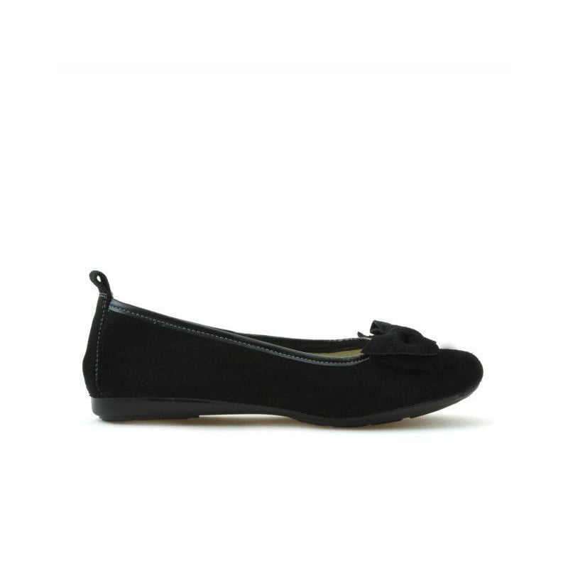 Kinderschuhe 141 schwarz Velours