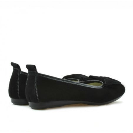 Kinderschuhe 141 schwarz Velours