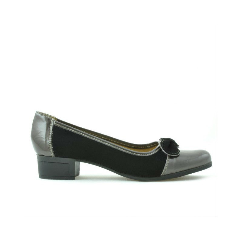 Damen Freizeitschuhe / elegante Schuhe 650 Lack kupfer kombiniert