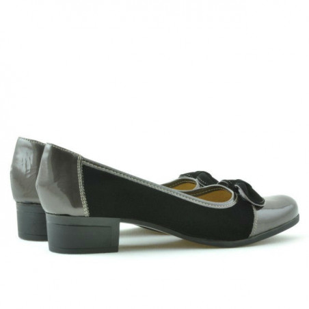 Damen Freizeitschuhe / elegante Schuhe 650 Lack kupfer kombiniert