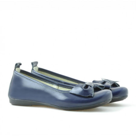 Kinderschuhe 141 Lack Indigo