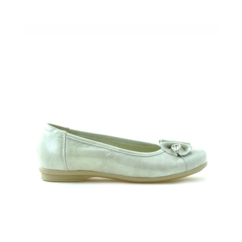 Kinderschuhe 129 Lack Beige