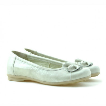 Kinderschuhe 129 Lack Beige