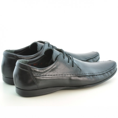 Herrenschuhe casual/elegant 862 schwarz