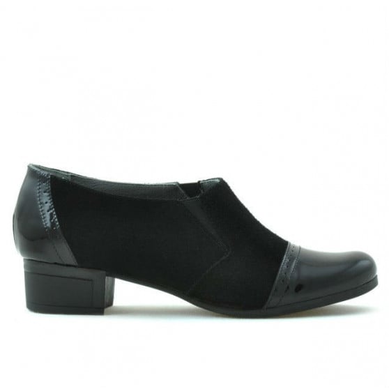 Damen Freizeitschuhe 651 schwarzer Lack kombiniert Damen Freizeitschuhe 651 schwarzer Lack kombiniert
