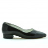 Damen Casual Schuhe 1248 Lack Schwarz