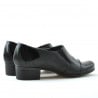 Damen-Sneaker 651 Lack Schwarz