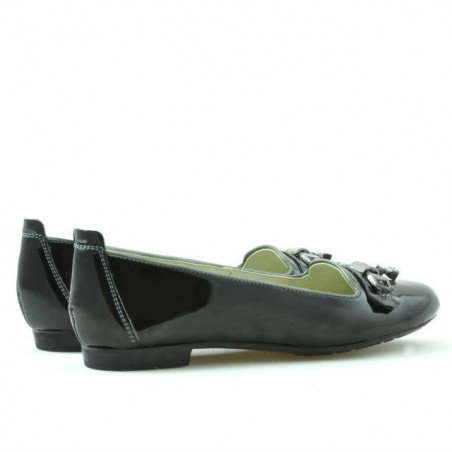 Damen Freizeitschuhe 639 Lackschwarz