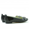 Damen Freizeitschuhe 639 Lackschwarz