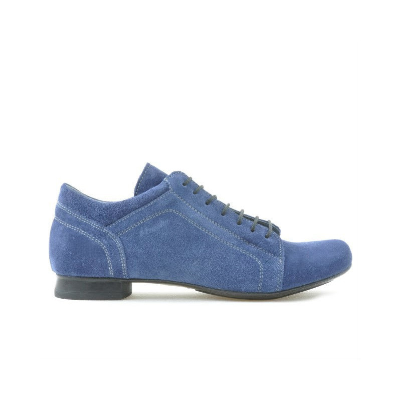Damen-Casual-Schuhe 645 Indigo-Velours
