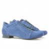 Damen-Casual-Schuhe 645 Indigo-Velours