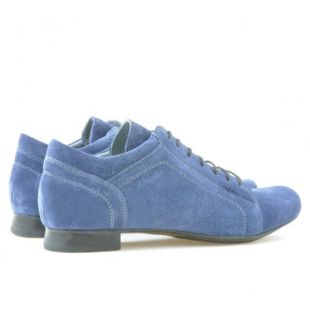 Damen-Casual-Schuhe 645 Indigo-Velours