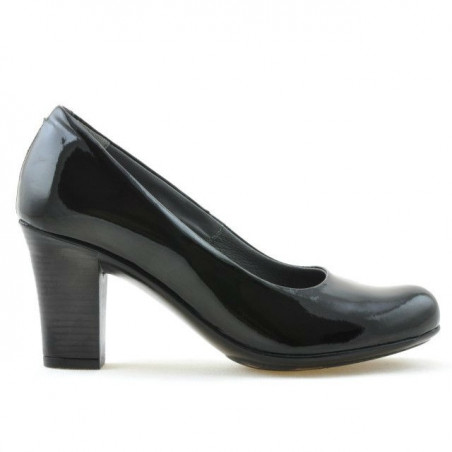 Damen Casual / Elegante Schuhe 643 Lack Schwarz