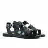 Kindersandalen 530 schwarz Lack