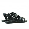 Kindersandalen 530 schwarz Lack