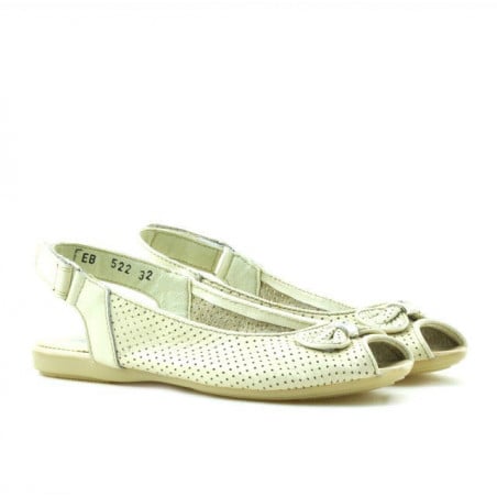 Kindersandalen 522 beige