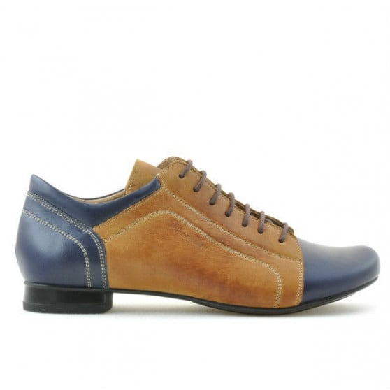 Damen Freizeitschuhe 645 indigo+braun Damen Freizeitschuhe 645 indigo+braun