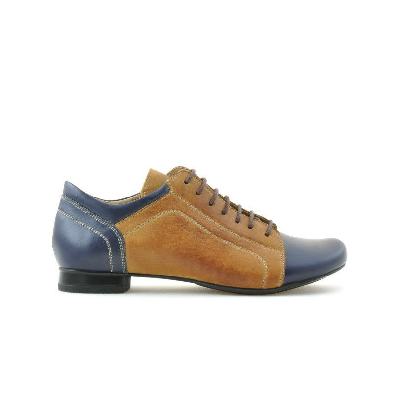 Damen Freizeitschuhe 645 indigo+braun
