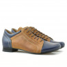 Damen Freizeitschuhe 645 indigo+braun