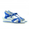 Kindersandalen 533 Lack Indigo kombiniert
