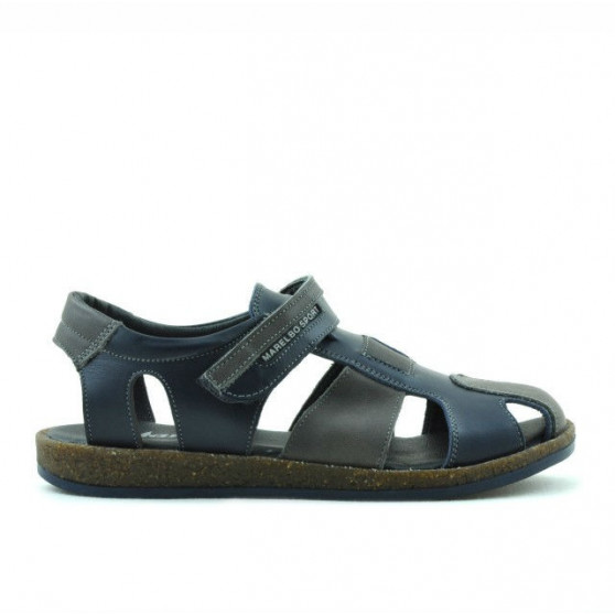 Kindersandalen 324 indigo+grau Kindersandalen 324 indigo+grau