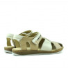 Kindersandalen 324 braun+beige