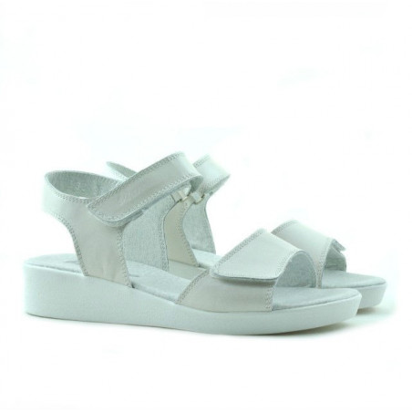 Kindersandalen 532 Perlmuttweiß