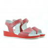 Kindersandalen 532 Korallenrot