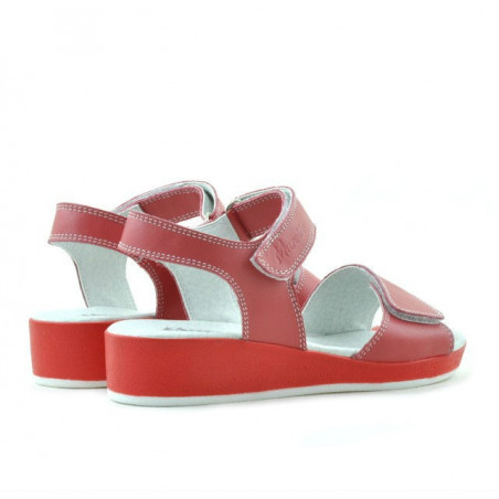Kindersandalen 532 Korallenrot