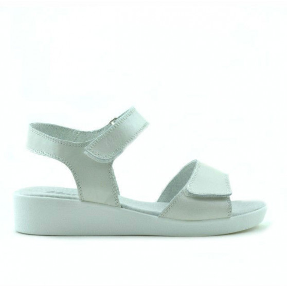 Kindersandalen 532 Perlmuttweiß