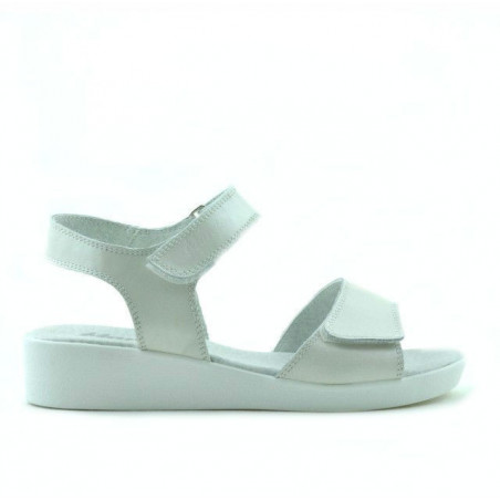 Kindersandalen 532 Perlmuttweiß