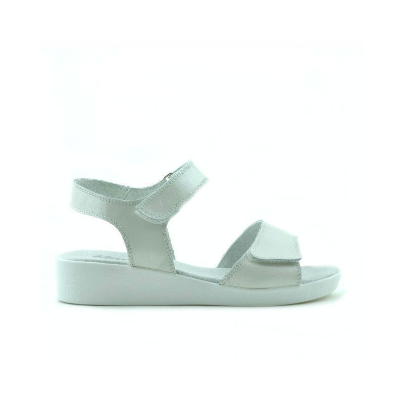 Kindersandalen 532 Perlmuttweiß