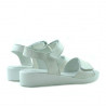 Kindersandalen 532 Perlmuttweiß