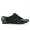 Damen Freizeitschuhe 186 schwarz kombiniert
