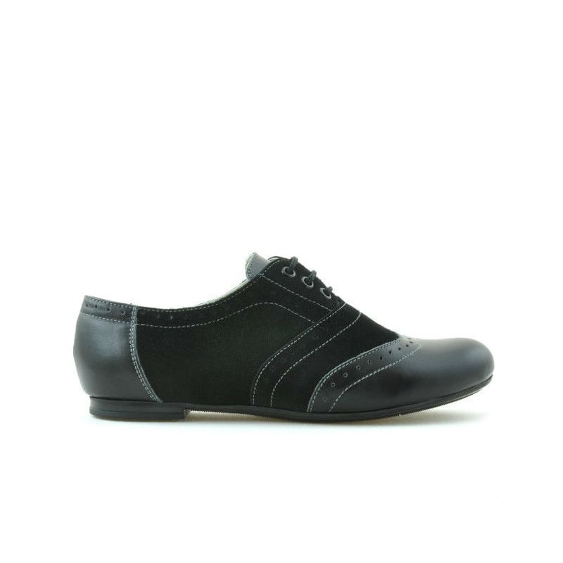 Damen Freizeitschuhe 186 schwarz kombiniert