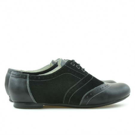 Damen Freizeitschuhe 186 schwarz kombiniert