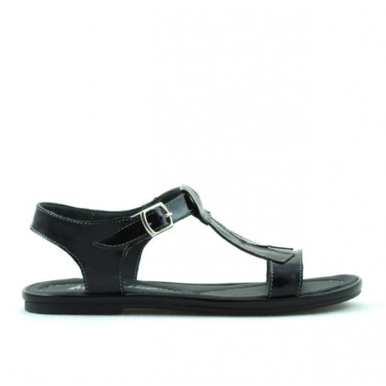 Kindersandalen 534 Lack Schwarz