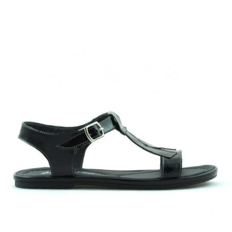Kindersandalen 534 Lack Schwarz