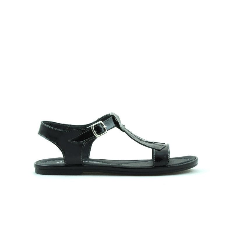 Kindersandalen 534 Lack Schwarz