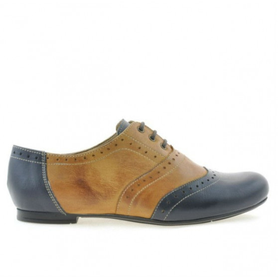 Damen Freizeitschuhe 186 indigo+braun Damen Freizeitschuhe 186 indigo+braun
