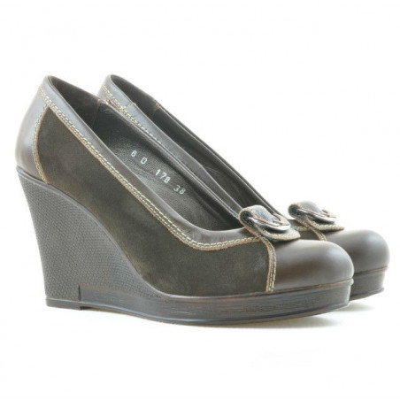 Damen Freizeitschuhe 178 Kaffee kombiniert