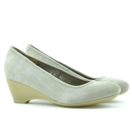 Damen Freizeitschuhe 152-1 sand Velours