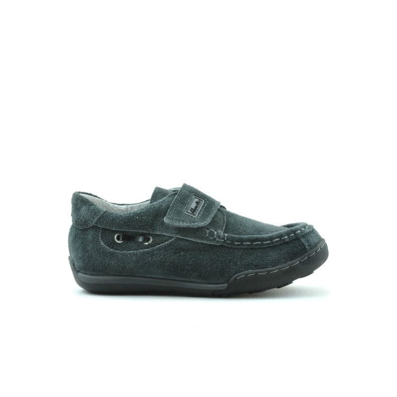 Kleinkinderschuhe 01c grau Velours