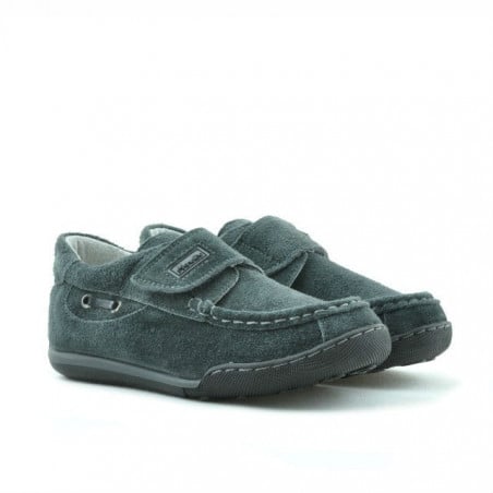 Kleinkinderschuhe 01c grau Velours