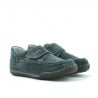 Kleinkinderschuhe 01c grau Velours