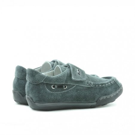 Kleinkinderschuhe 01c grau Velours