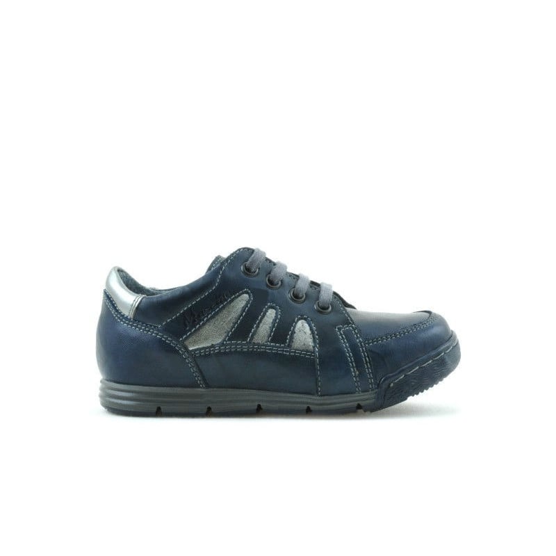 Kleinkinderschuhe 04c indigo+grau