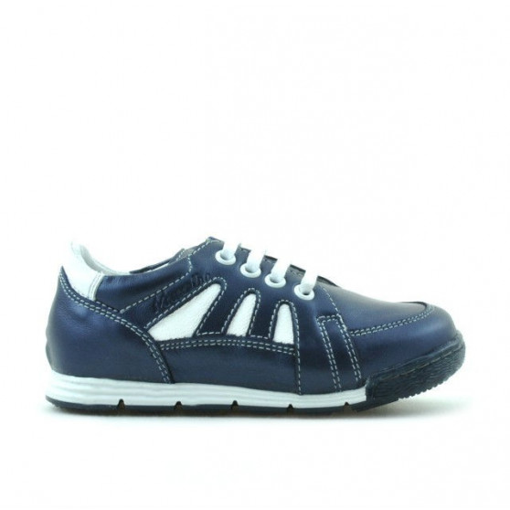 Kleinkinderschuhe 04c indigo+weiß Kleinkinderschuhe 04c indigo+weiß