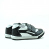 Kleinkinderschuhe 16c schwarz+weiß